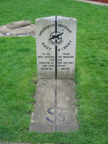 Greenwich Meridian Marker; England; Lincolnshire; East Kirkby
